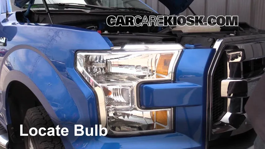 2015 Ford F-150 XL 2.7L V6 Turbo Extended Cab Pickup Luces Luz de marcha diurna (reemplazar foco)